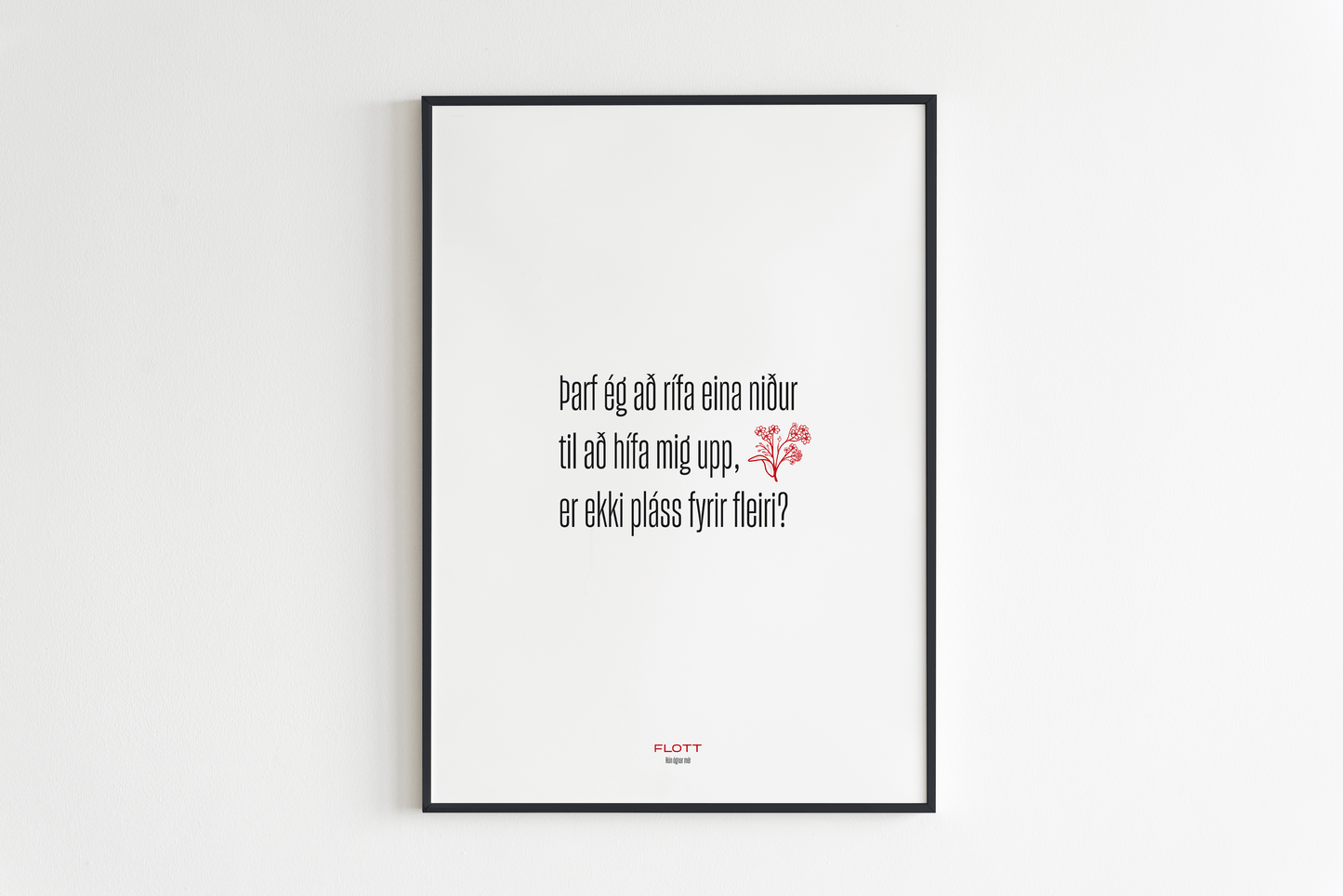 Þarf ég að rífa eina niður (hvítt)